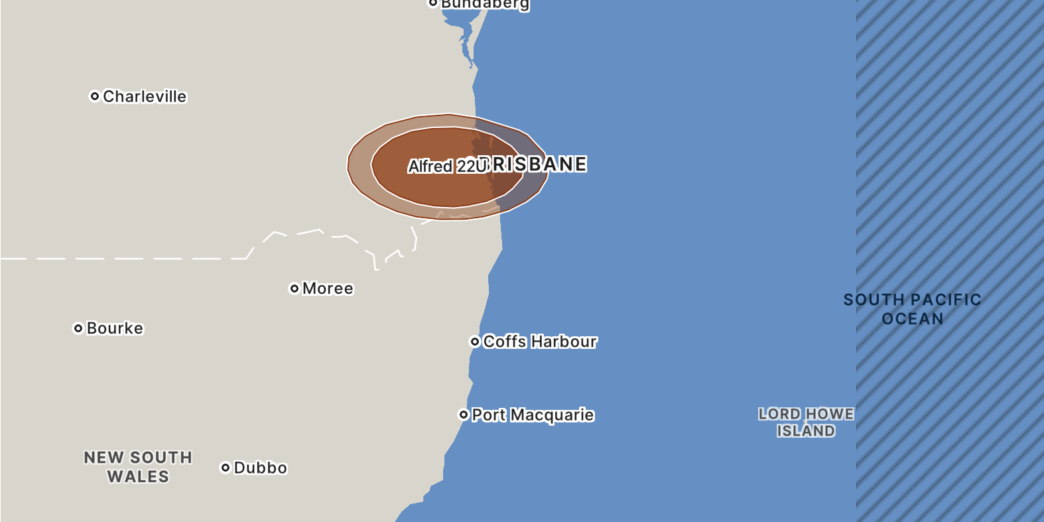 a map of the coast of australia